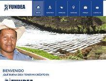 Tablet Screenshot of fundea.org.gt
